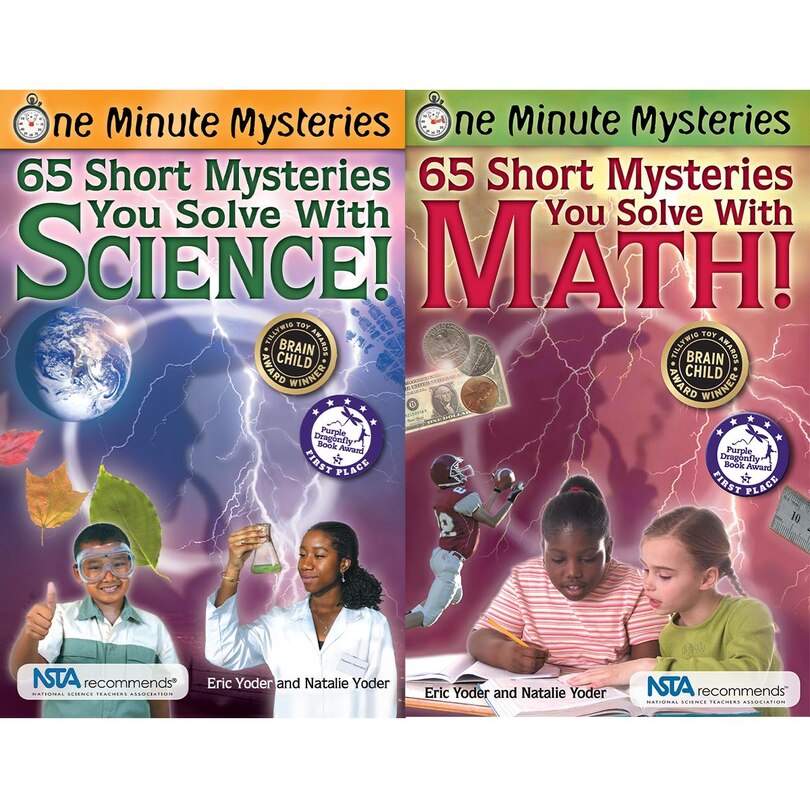 Front cover_Mysteries In A Minute Book Set