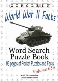 Couverture_Circle It, World War II Facts, Pocket Size, Word Search, Puzzle Book