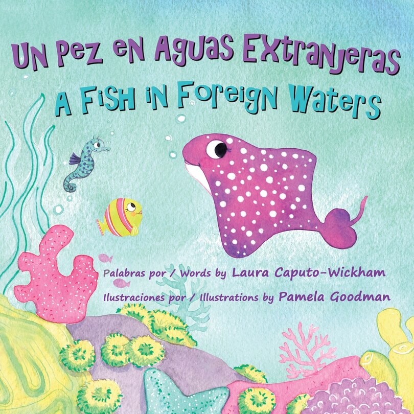 Couverture_Un Pez en Aguas Extranjeras, un Libro de Cumpleaños en Español e Inglés