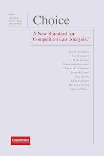 Front cover_Choice - A New Standard for Competition Law Analysis?