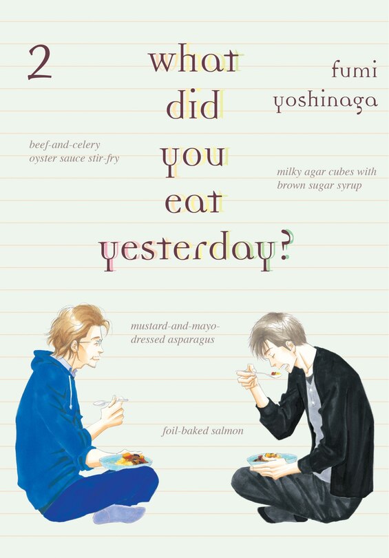 Front cover_What Did You Eat Yesterday? 2