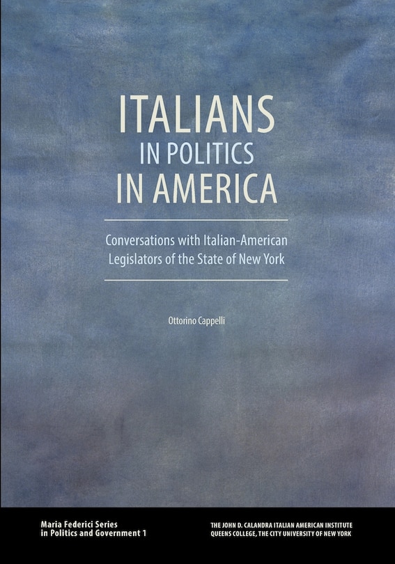 Front cover_Italians in Politics in America