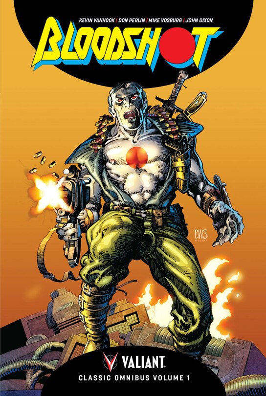 Front cover_Bloodshot Classic Omnibus Volume 1 Hc