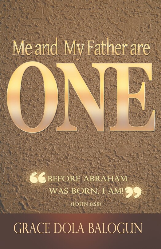 Front cover_Me And My Father Are One