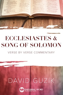 Couverture_Ecclesiastes and Song of Solomon