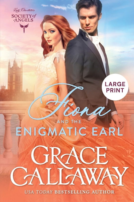 Front cover_Fiona and the Enigmatic Earl (Large Print)