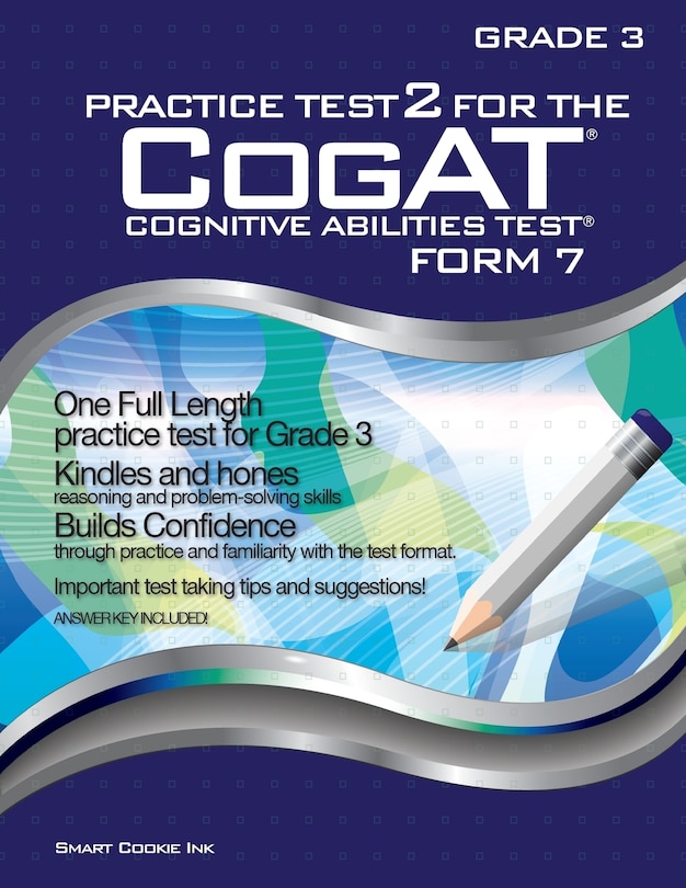 Front cover_Practice Test 2 for the CogAT - Form 7 - Grade 3 (Level 9)