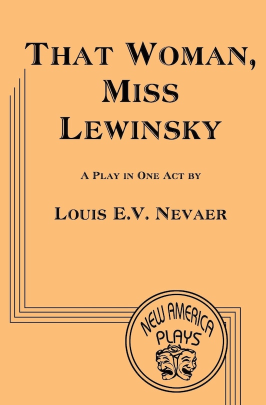 Couverture_That Woman. Miss Lewinsky