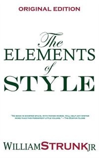 Front cover_The Elements of Style