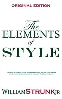 Front cover_The Elements of Style