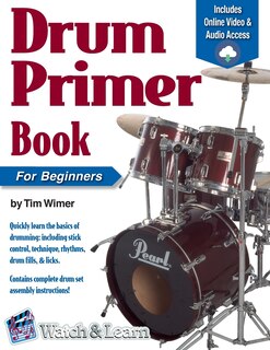 Couverture_Drum Primer Book for Beginners