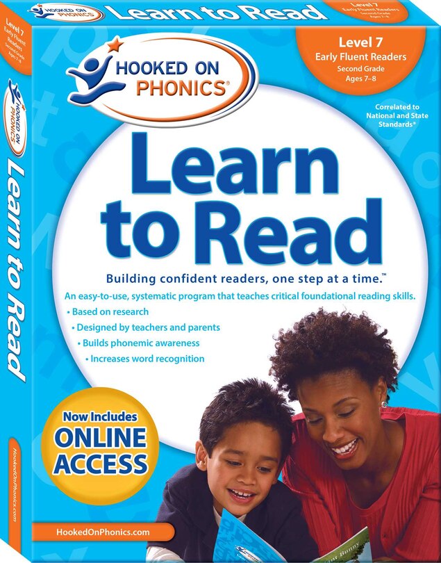 Couverture_Hooked on Phonics Learn to Read - Level 7