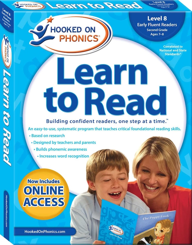 Front cover_Hooked on Phonics Learn to Read - Level 8