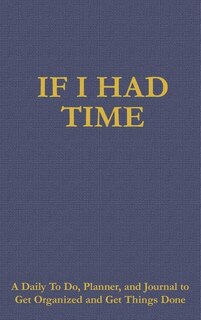 Couverture_If I Had Time