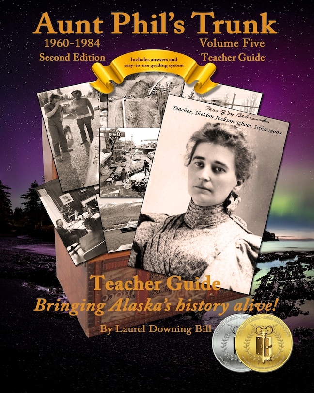 Front cover_Aunt Phil's Trunk Volume Five Teacher Guide Second Edition
