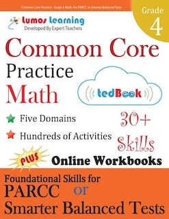 Common Core Practice - Grade 4 Math: Workbooks to Prepare for the Parcc or Smarter Balanced Test