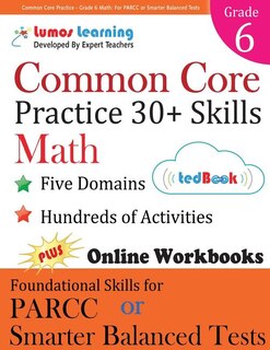 Front cover_Common Core Practice - Grade 6 Math