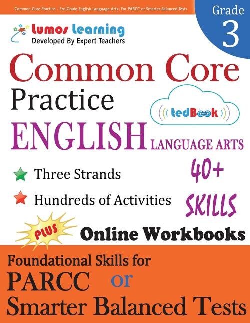 Couverture_Common Core Practice - 3rd Grade English Language Arts