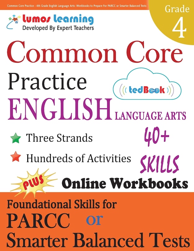Couverture_Common Core Practice - 4th Grade English Language Arts