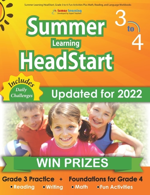 Couverture_Summer Learning HeadStart, Grade 3 to 4