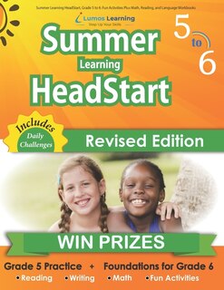 Couverture_Summer Learning HeadStart, Grade 5 to 6