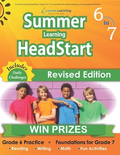 Couverture_Summer Learning HeadStart, Grade 6 to 7