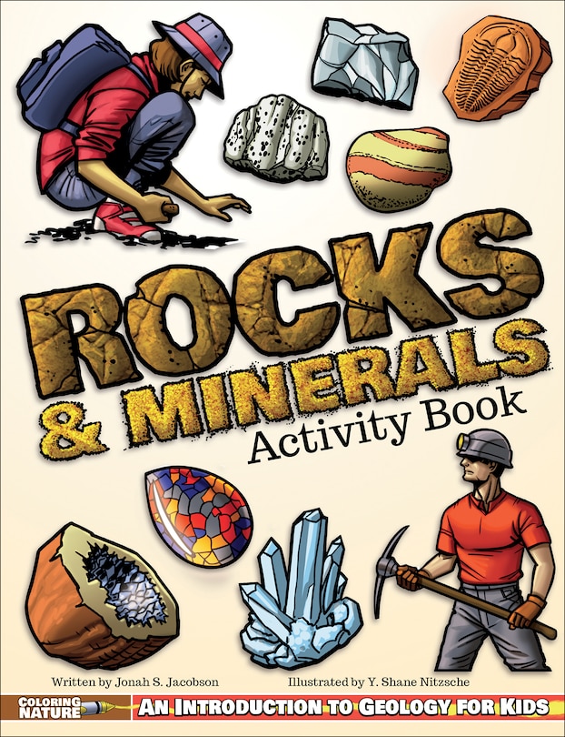 Rocks & Minerals Activity Book: An Introduction to Geology for Kids