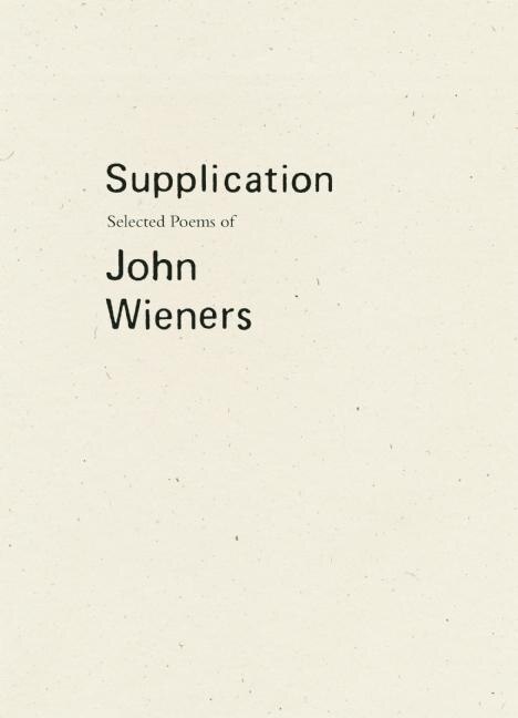 Front cover_Supplication