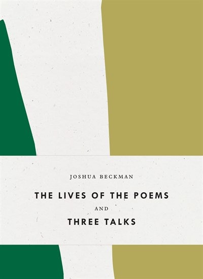 Front cover_The Lives Of The Poems And Three Talks