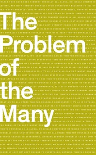 Couverture_The Problem Of The Many