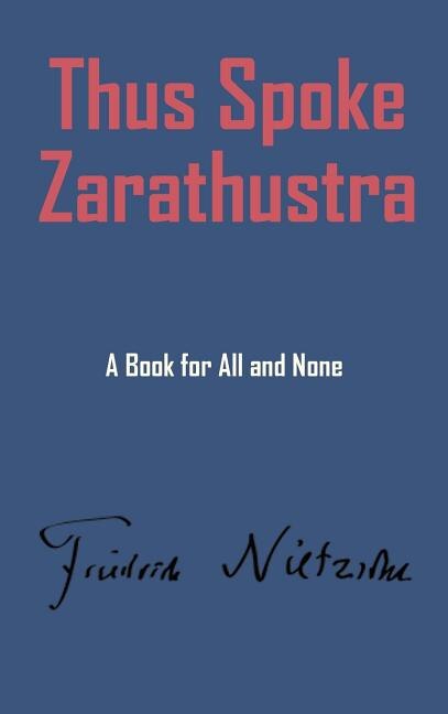 Front cover_Thus Spake Zarathustra