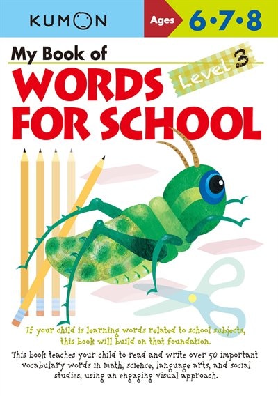 My Book of Words for School Level 3