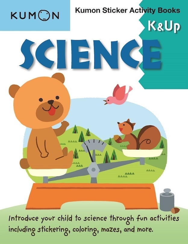 Couverture_Kumon Sticker Activity Books: Science K & Up