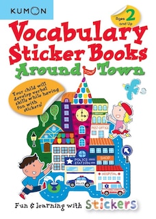 Couverture_Kumon Vocabulary Sticker Books Around Town