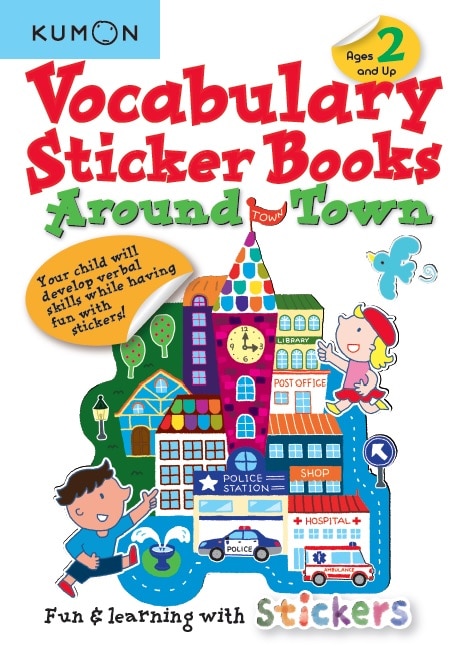 Couverture_Kumon Vocabulary Sticker Books Around Town