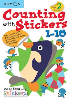 Front cover_Kumon Counting With Stickers 1-10