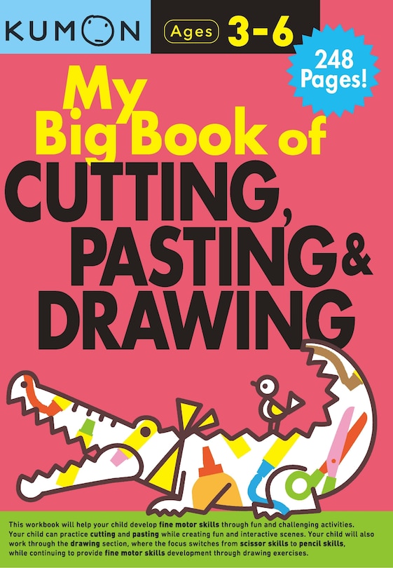 Couverture_Kumon My Big Book of Cutting, Pasting, & Drawing