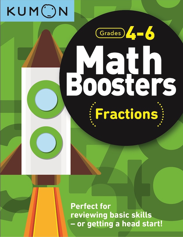 Front cover_Kumon Math Boosters: Fractions