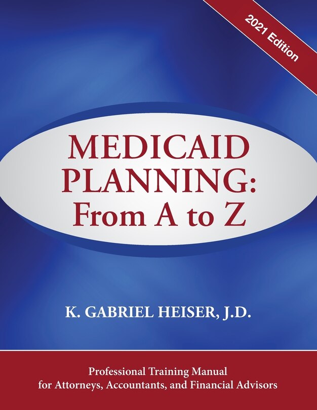 Front cover_Medicaid Planning