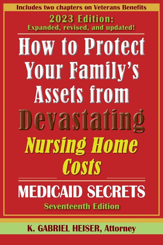 Couverture_How to Protect Your Family's Assets from Devastating Nursing Home Costs