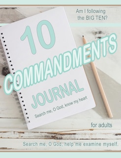 Front cover_TEN COMMANDMENTS JOURNAL, Basic, for adults