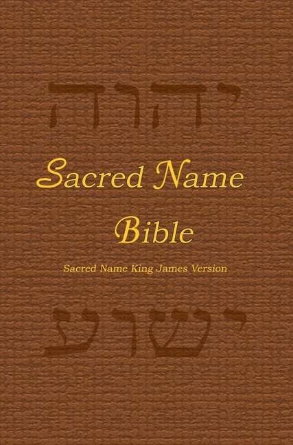 Front cover_Sacred Name Bible