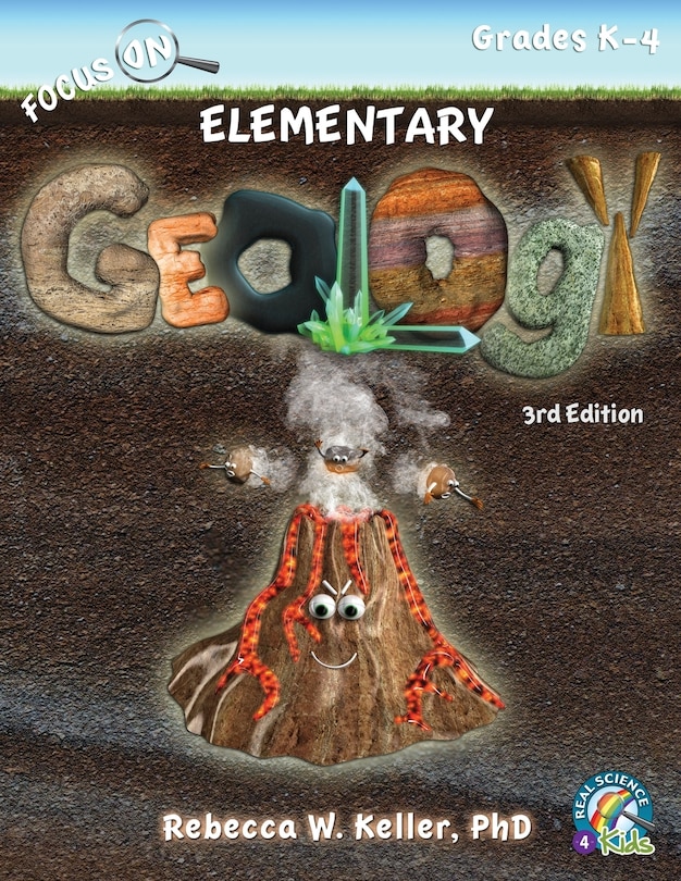 Front cover_Focus On Elementary Geology Student Textbook 3rd Edition (softcover)