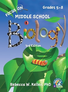 Front cover_Focus On Middle School Biology Student Textbook -3rd Edition (Hardcover)