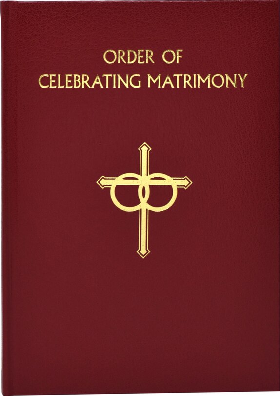 Front cover_The Order of Celebrating Matrimony