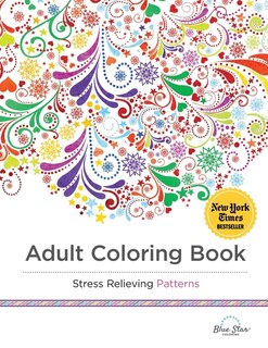Front cover_Adult Coloring Book Stress Relieving Patterns