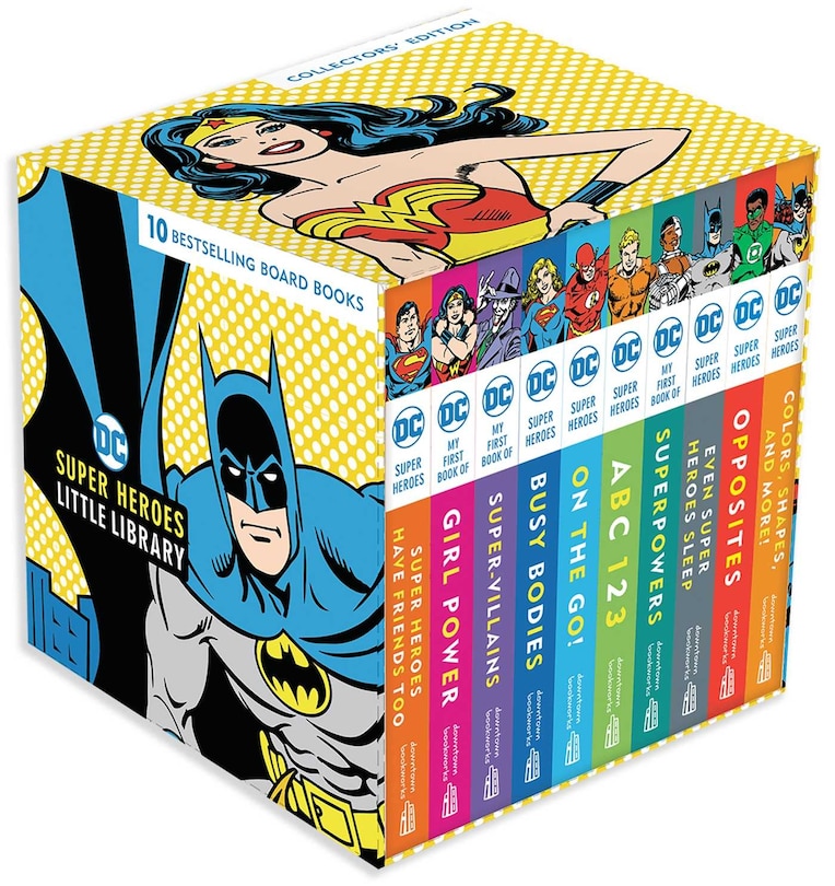 Front cover_DC Super Heroes Little Library