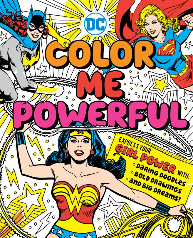Front cover_DC Super Heroes: Color Me Powerful!