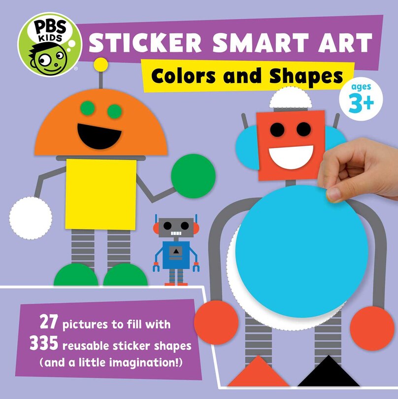 Couverture_Sticker Smart Art: Colors and Shapes