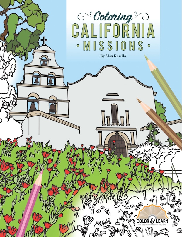 Couverture_Coloring California Missions